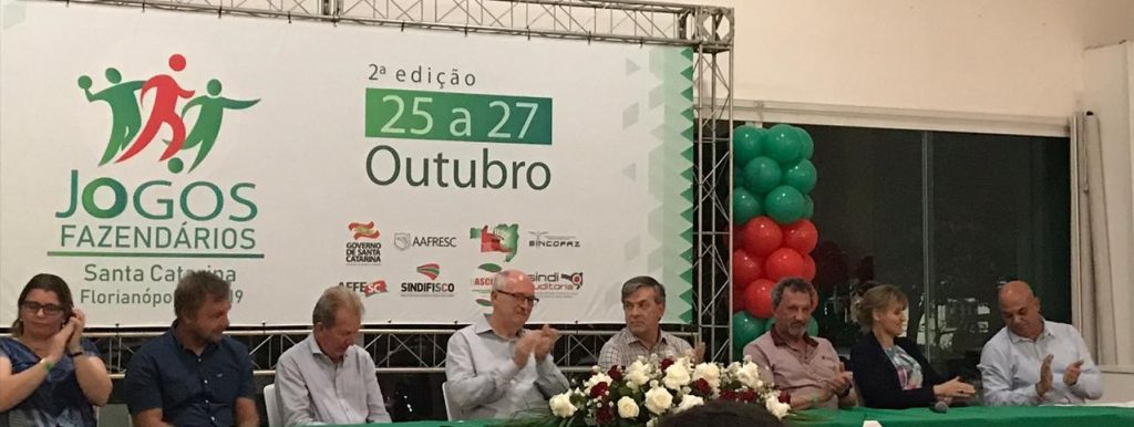 Sincofaz participou dos Jogos Fazendários 2019