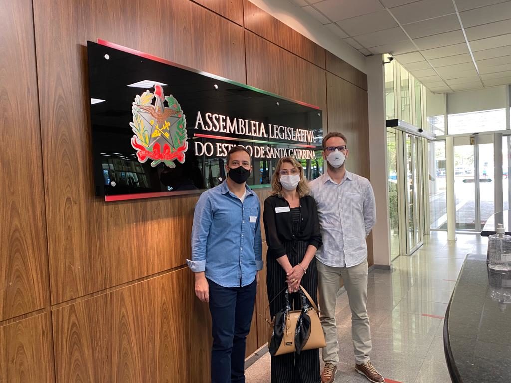 Comissão do SINCOFAZ visita a ALESC
