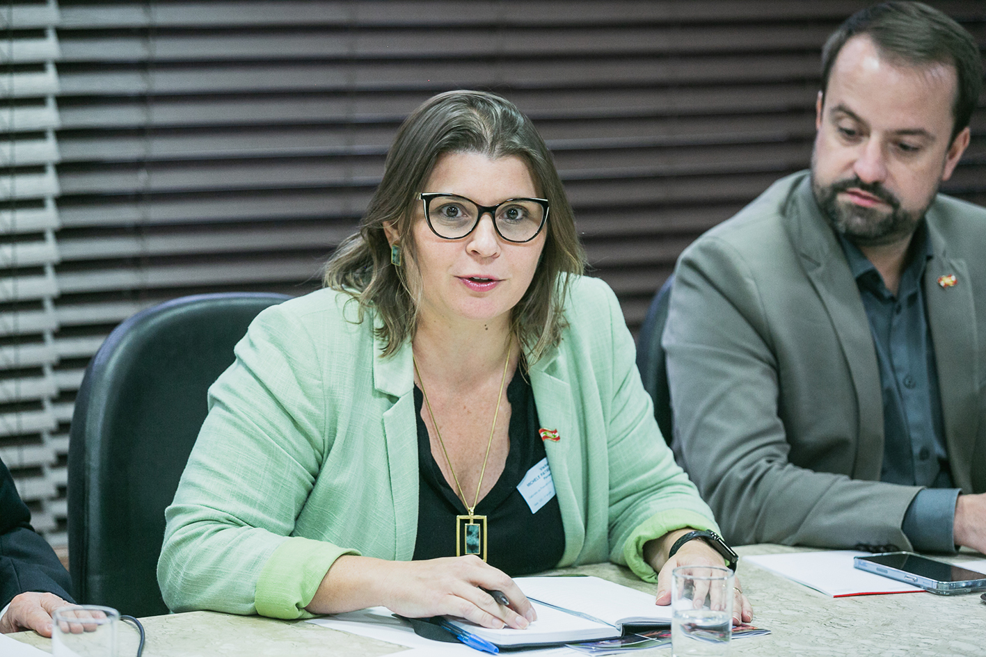 Primeira mulher à frente da Secretaria da Fazenda de SC, Michele Roncalio fala sobre desafios